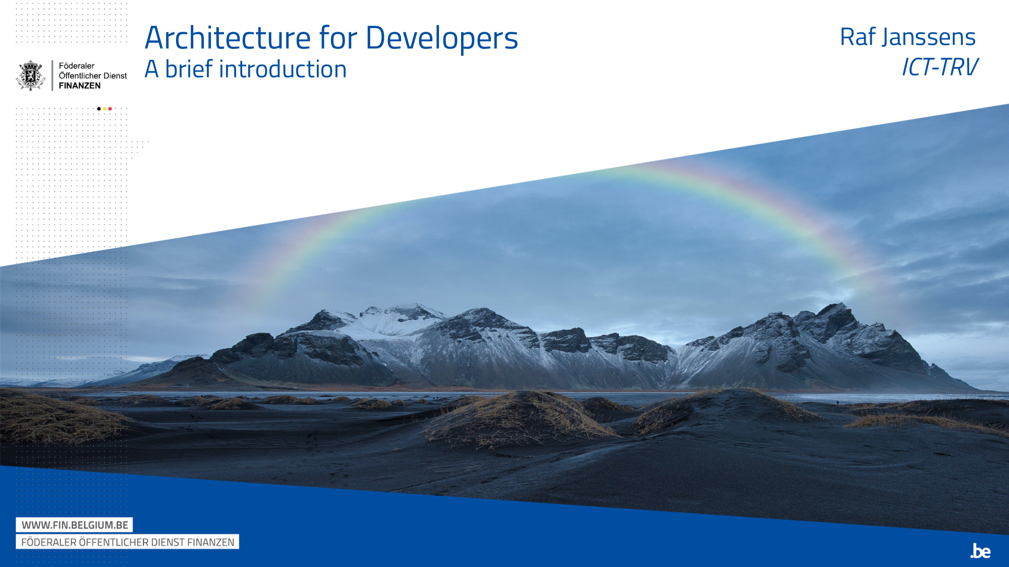 Architecture for Developers (2021)