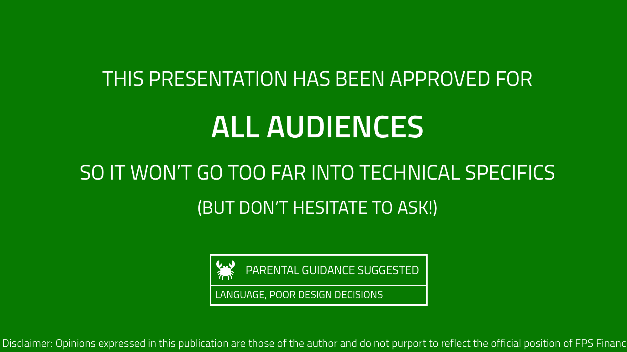 VMWare EA Programme talk: Cloud transformation